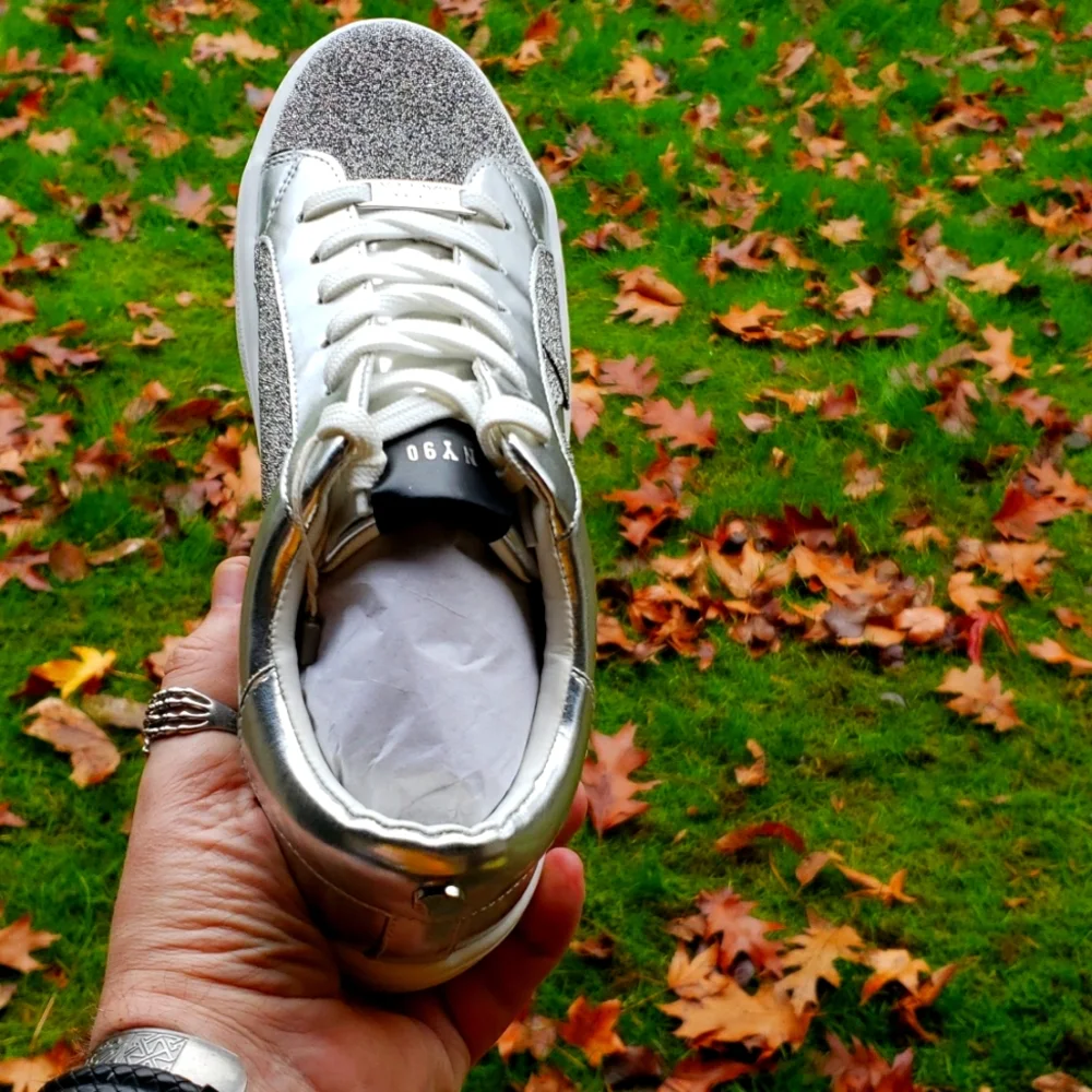 ❤Steve Madden silver star shoe❤ - Picture 5 of 9